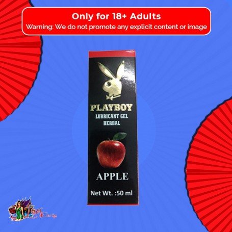 Playboy Lubricant Water Based Gel - Apple Flavoured CGS-032
