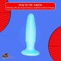 Ribbed Fat Anal Dildo AD-010