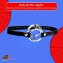 Double Metal Ring Gag for Him & Her BDSM-003