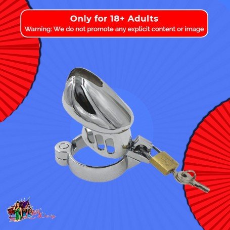 3 Size Metal Male Chastity Device Belt Cock Cages BDSM-022