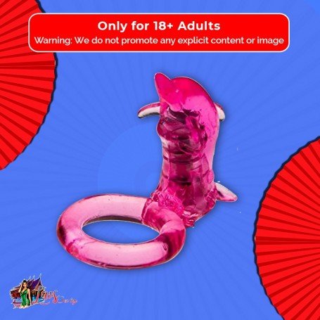 Dolphin Cock Ring Vibrator CR-005