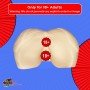 Silicone Jeans Ass & Vagina Masturbator BAV-020