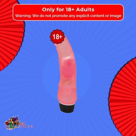 Ultra Slim Flexidick with vibrating Jelly RSV-035