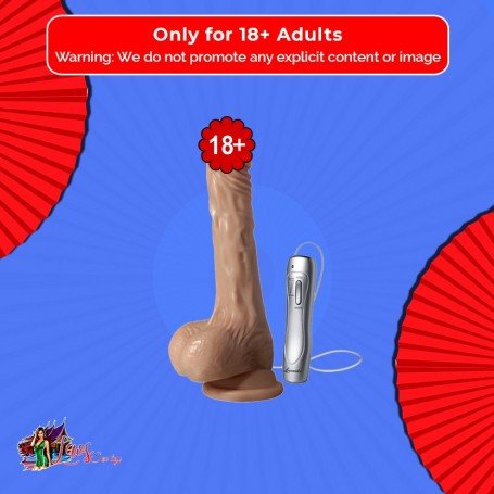 Sex Flesh MultiSpeed Maddox Vibrating Realistic Vibrator with SuctionV3 RSV-046