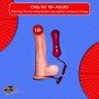 Sex Flesh MultiSpeed Maddox Realistic Vibrator with SuctionV5 RSV-051