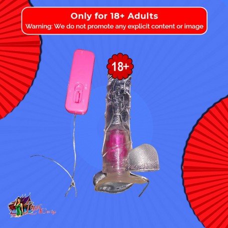 Crystal Lover Jelly Realistic Vibrator with Suction Cup RSV-065