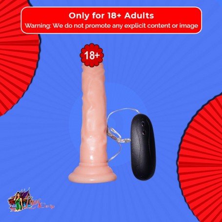 Strong Suction Cup Realistic Vibrator With Remote RSV-082