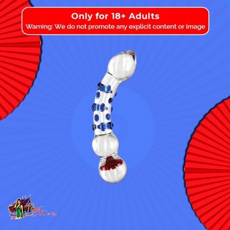 Flower Crystal Glass Dildo Sex Toy GD-003
