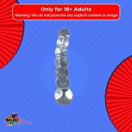Ultra Beaded Crystal Glass dildo GD-008