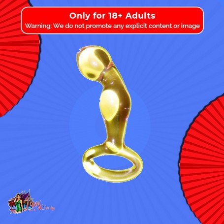 Jaguar Golden Glass Dildo GD-009