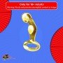 Jaguar Golden Glass Dildo GD-009