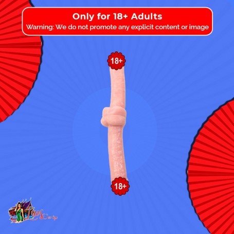 Realistic Double Dong Penis Shaped End Realistic Non Vibrator RSNV-015