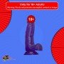 Super Man Crystal Realistic Non Vibrator RSNV-025