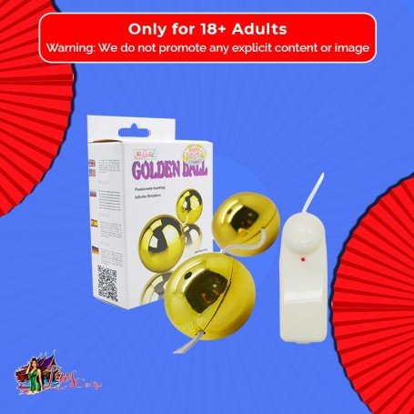 Multi Speed Golden Ben Wa Vibrating Balls Anal Vaginal BV-013