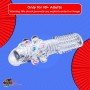 Male Cock Rings Penis Extension With Colourful Beads PES-022