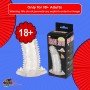 BRAVE MAN Crystal Penis Extension Sleeve PES-024