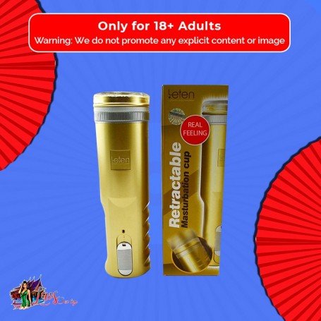 LETEN Retractable Masturbation Cup FM-037