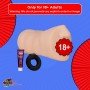 ORAL SILICONE PORTABLE MALE MASTURBATOR MMT-022