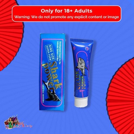 Shark Power Penis Enlargement Cream for Men 50gm-ORIGINAL PEC-02