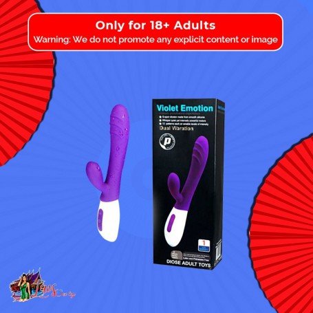 VIOLET EMOTION RABBIT VIBRATOR RV-033